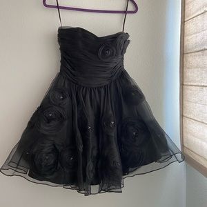 Betsey Johnson Black Tulle Dress